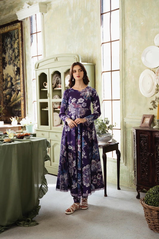 3 Piece BreezeLawn Printed UnStitched Suit with Printed Dupatta &amp; Printed Trouser.