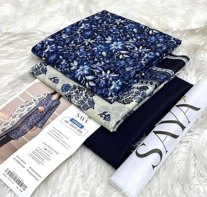 Pre Season Summer Sale 3Pcs Bin Saeed Printed Lawn [Random Articles]