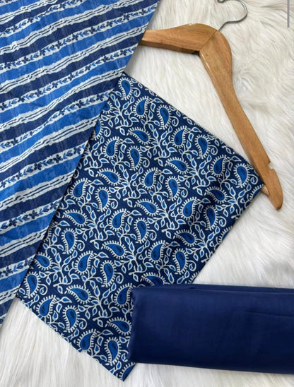 Pre Season Summer Sale 3Pcs Bin Saeed Printed Lawn [Random Articles]