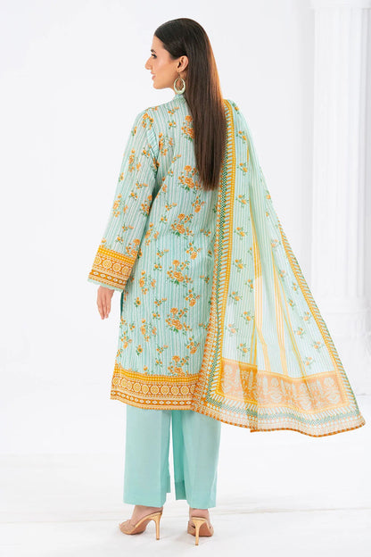 3 Piece Lawn Printed UnStitched Suit