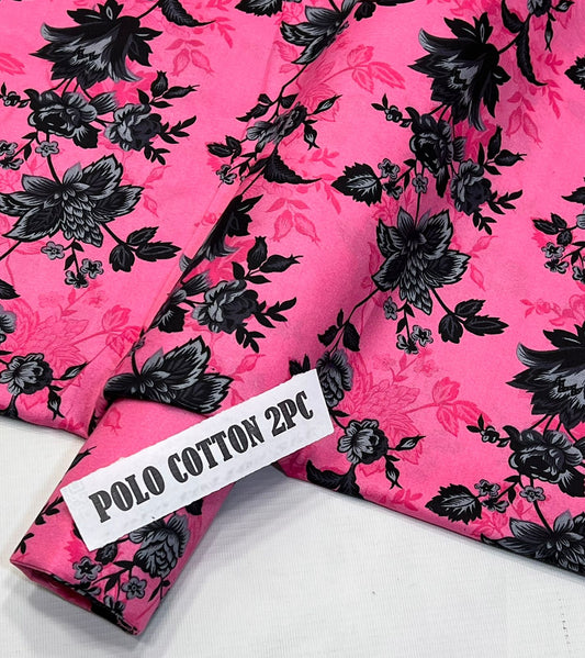 POLO COTTON PRINTED  2PC [ SALE OFFER ] PC-121