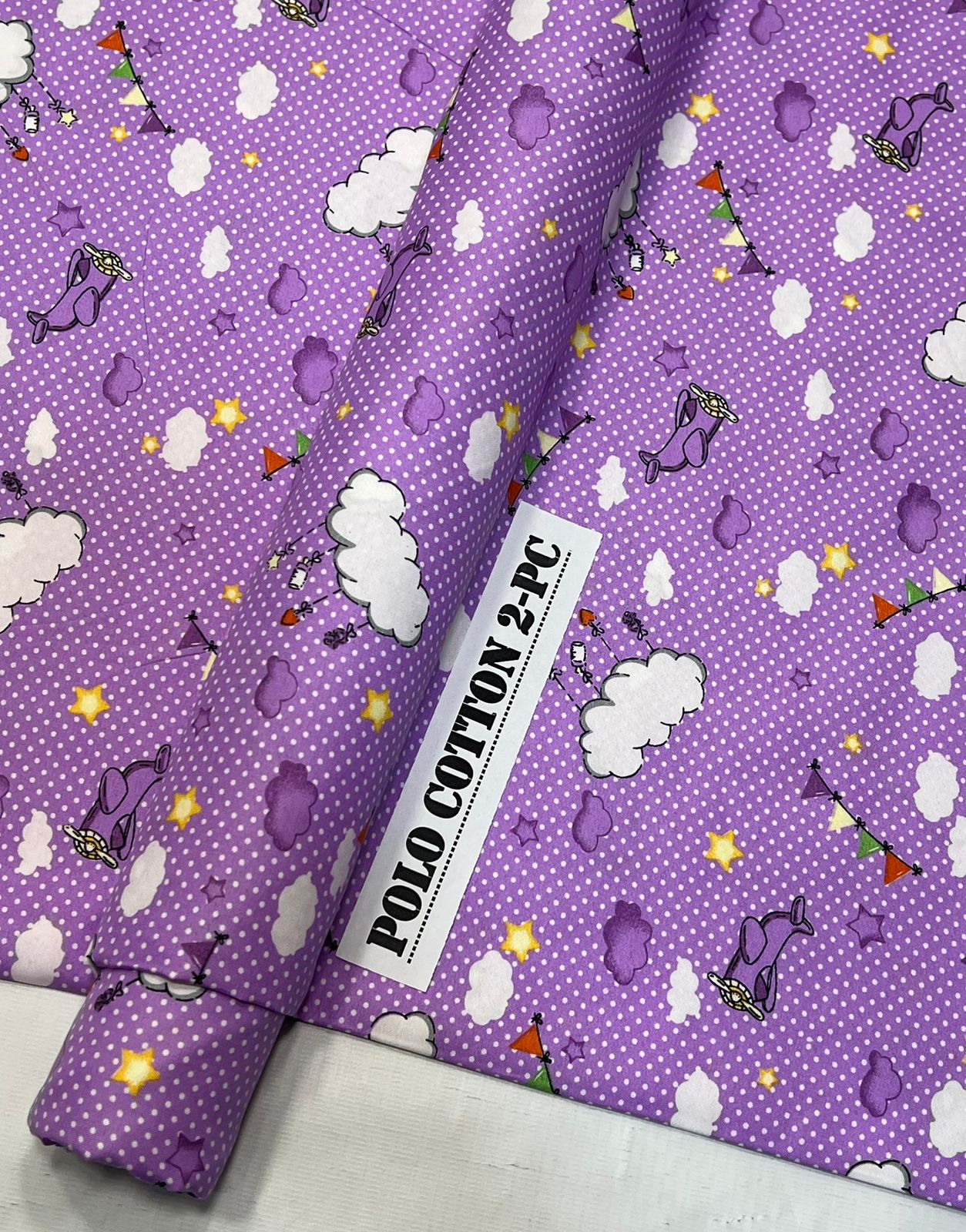 POLO COTTON PRINTED  2PC [ SALE OFFER ] PC-415