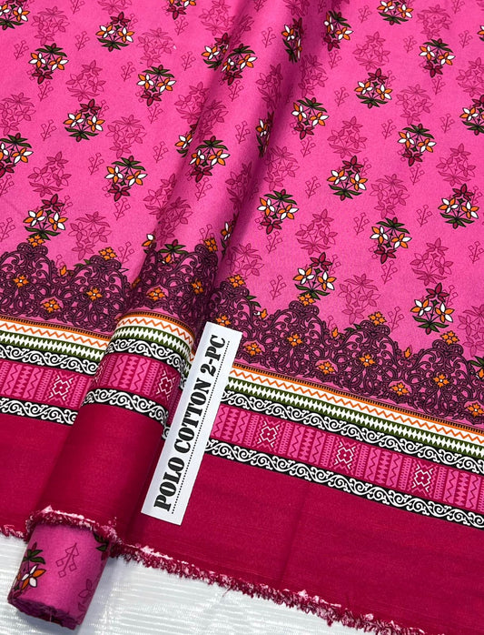 POLO COTTON PRINTED  2PC [ SALE OFFER ] PC-411