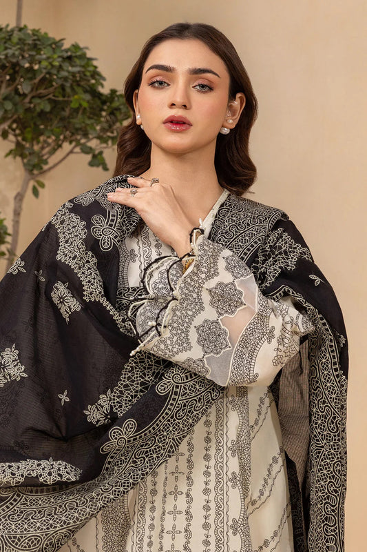 3 Piece Lawn Printed UnStitched Suit